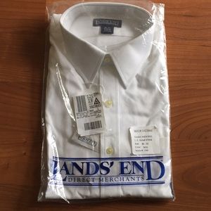 NWT Lands' End men's dress shirt